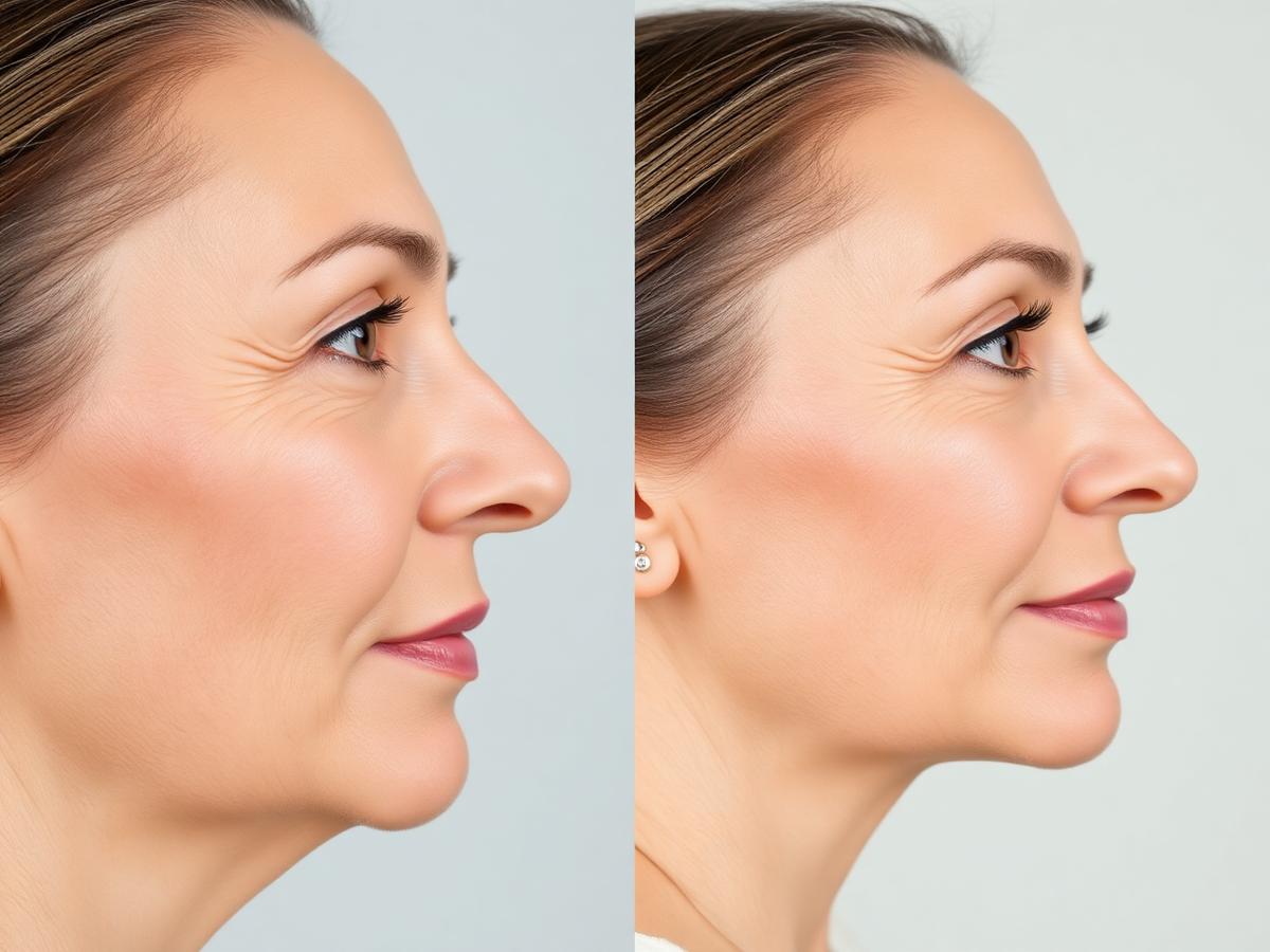 Before and after — Anti-aging — 8 weeks